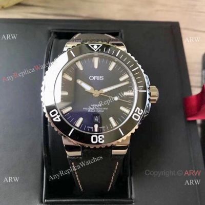 Superclone Oris Aquis SW200 Movement Watch Black Ceramic Bezel